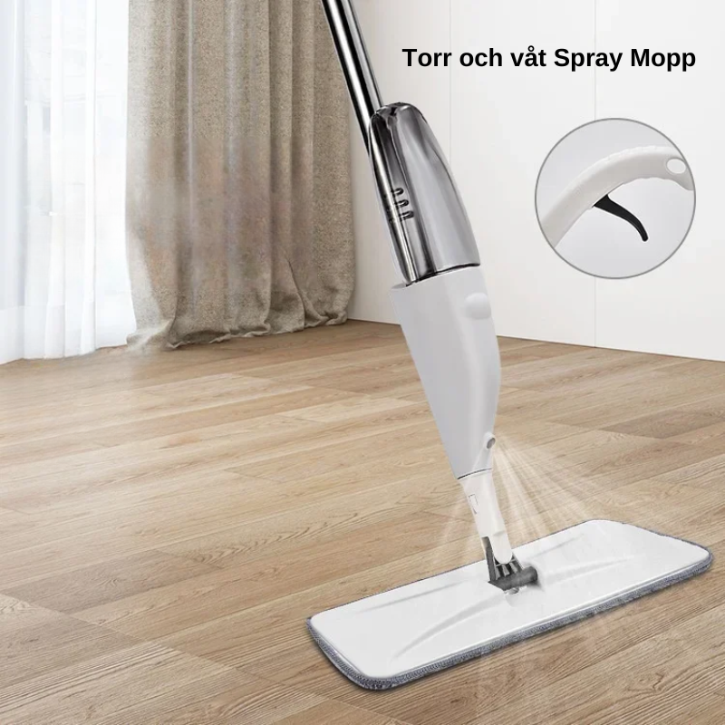 SwiftMop™ | Ansträngningsfri Rengöring