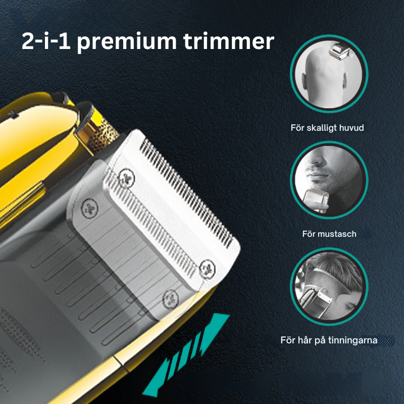 SuperTrim™ | Premium 2-i-1 rakapparat