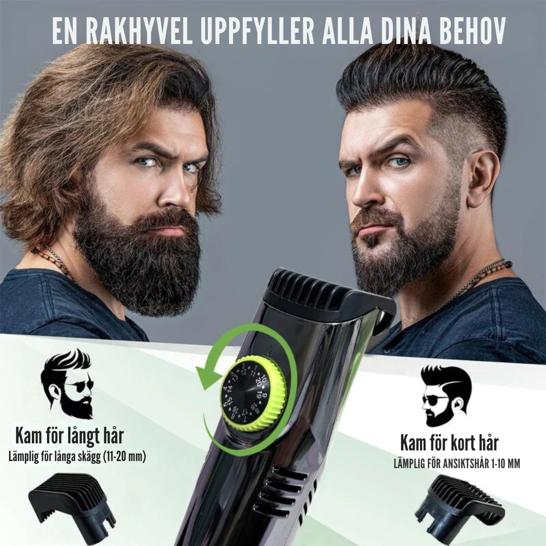 BeardVac™ | Den mest effektiva rakapparaten!